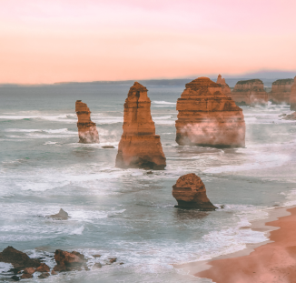 les rives d'Etretat